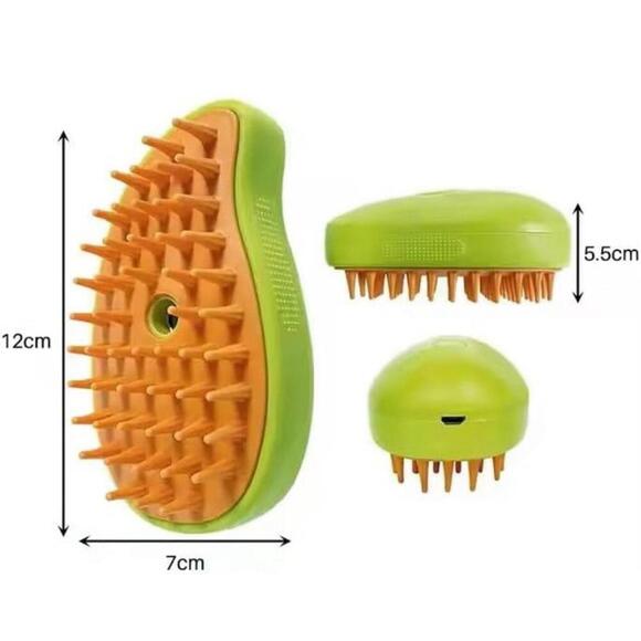 Cat And Dog Steam And Spray Pet Hair Massage Electric Brush - Picture 3 of 7